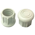 Protective Leg Tip, SlipOn, Rd, 31/32", PK10