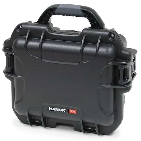 Black Protective Case, 12-1/2"L x 10.1"W x 6"D