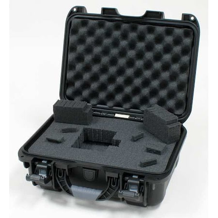 Black Protective Case, 15.8"L x 12.1"W x 6.8"D