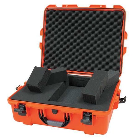 Orange Protective Case, 25.1"L x 19.9"W x 8.8"D
