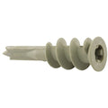 Zip-It Screw Anchor, Plastic, 50 PK