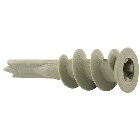 Zip-It Screw Anchor, Plastic, 50 PK