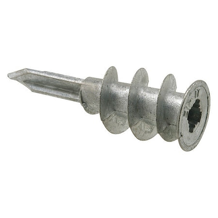 Concrete Screw, #8 Dia., Zinc Plated, 50 PK
