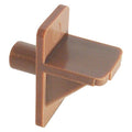 Shelf Support Pegs 1/2 in. Width X 1 in. Length X 1/4 in. Diameter Plastic Light Brown, PK50