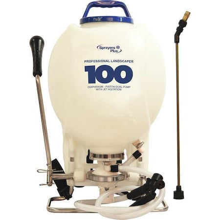 4 gal Backpack Sprayer, 51 in L Hose