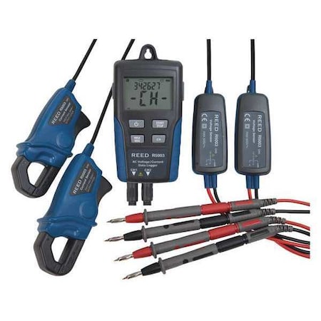 Dual Input True RMS AC Voltage/Current Datalogger