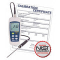 NIST Traceable Digital RTD Thermometer, -148 Degrees to 572 Degrees F