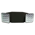 Damp Location Emergency Light,Black