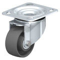 Swivel Plate Caster,Gry Nylon,8"",660 lb.
