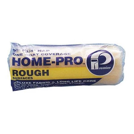 9" Paint Roller Cover, 3/4" Nap, Polyester