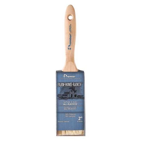 2" Flat Paint Brush, 12 PK