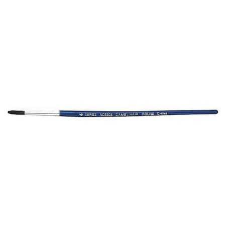 #6 Artist Paint Brush, Wood Handle, 12 PK