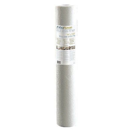 Wall Repair Fabric, 36 in x 150 ft, Roll, White