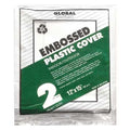 Drop Cloth, Plstc, Embossed, 12x15 ft., PK24