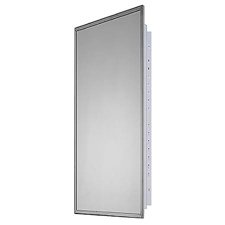 16"" x 36"" Residential Recessed Mounted SS Framed Medicine Cabinet