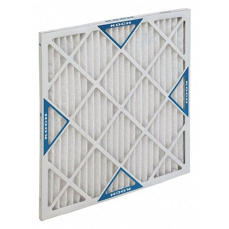 20x25x1 Pleated Air Filter, High Capacity, Synthetic, MERV 8