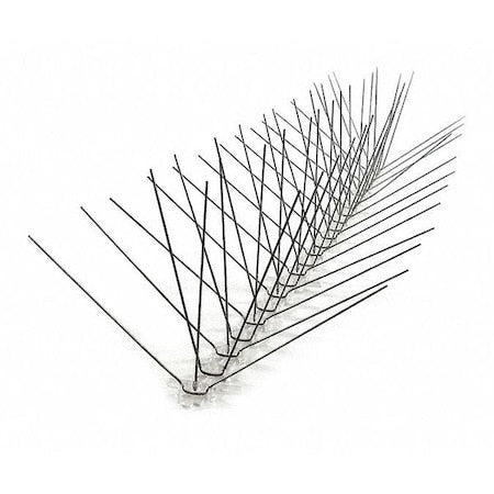Extra Wide Stainless Steel Spikes, 24ft.