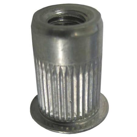 Threaded Insert, Aluminum, .020-.130, PK100