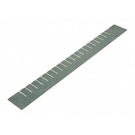 Steel Divider, 24 in L, 2 3/4 in H