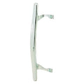 Patio Door Handle, Chrome Diecast Handle Pull, 6-5/8 in. Hole Centers (Single Pack)