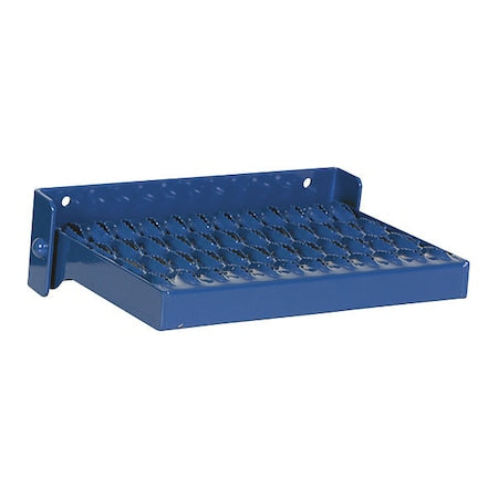 Manual Serrated Stl Fold-Up Step, 350 lb.