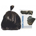 Trash Bag, 38X58, Black, LLDPE, PK100