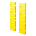 Wall Protector, Yellow, PK2