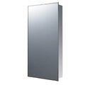 16"" x 26"" Stainless Steel Surface Mounted SS Framed Medicine Cabinet
