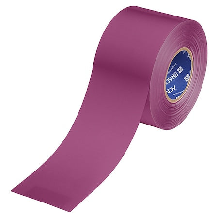 Floor Marking Tape, Purple, 4"W, 100ft
