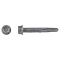 Self-Drilling Screw, #12 x 1-1/2 in, Climaseal Steel Flange Hex Head External Hex Drive, 250 PK