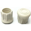 Protective Leg Tip, SlipOn, Rd, 31/32", PK10