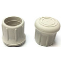 Protective Leg Tip, SlipOn, Rd, 1-7/32, PK10