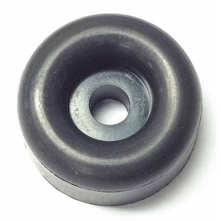 Bumper, Rubber, Black, 13/32"H x 13/32"W, PK.10