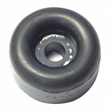 Bumper, Rubber, Black, 13/32"H x 13/32"W, PK.10