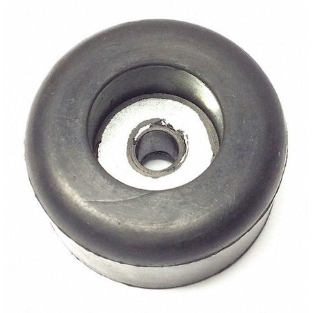 Bumper, Rubber, Black, 3/4"H x 1"W, PK.5