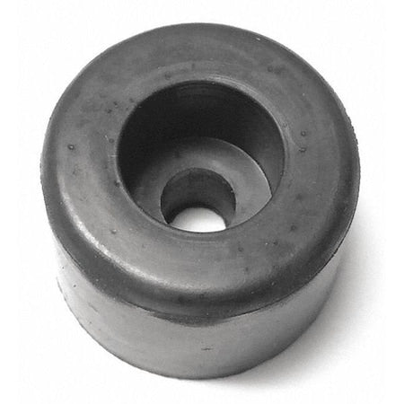Bumper, Rubber, Black, 9/16"H x 9/16"W, PK.10