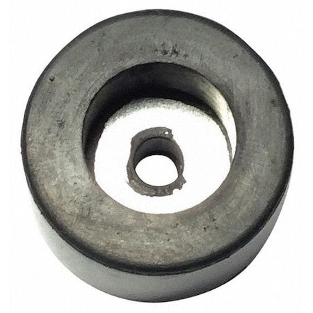 Bumper, Rubber, Black, 5/8"H x 5/8"W, PK.5