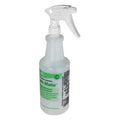 32 oz. Clear, Preprinted Trigger Spray Bottle, PK12