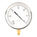Industrial Vacuum Gauge, +/-1.0%, Silve