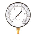 Altitude Pressure Gauge, 0 to 35 psi, 4 1/2 in Dial, 1/4 in NPT, Bottom Location