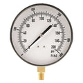 Altitude Pressure Gauge, 0 to 460 psi, 4 1/2 in Dial, 1/4 in NPT, Bottom Location