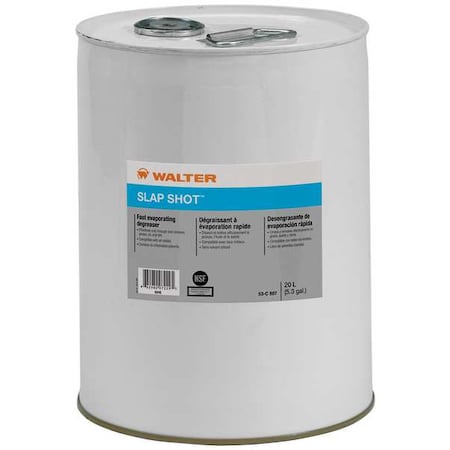 SLAP SHOT Cleaner/Degreaser, 5.2 gal Drum, Ready To Use, Solvent Based, K1