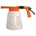Foamer, Plastic, 3/4 In GHT, 96 oz, Orange