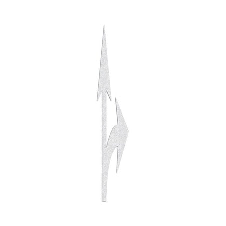 Preformed Thermoplastic Pavement Markings, Thermoplastic, 20 ft Length, 43 in Width, White