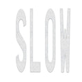 Preformed Thermoplastic Pavement Markings, Thermoplastic, 8 ft Length, 6 1/8 ft Width, White