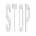 Preformed Thermoplastic Pavement Markings, Thermoplastic, 8 ft Length, 6 1/8 ft Width, White
