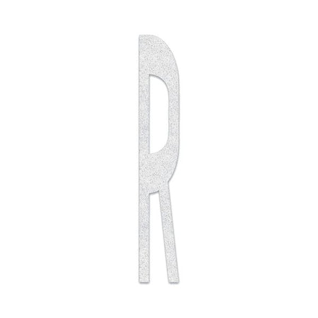 Preformed Thermoplastic Pavement Markings, Thermoplastic, 6 ft Length, 11 1/2 in Width, White
