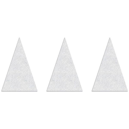 Preformed Thermoplastic Pavement Markings, Thermoplastic, 24 in Length, 16 in Width, White