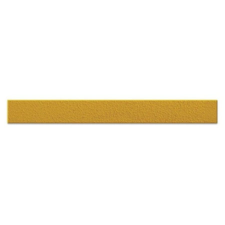 Preformed Thermoplastic Pavement Markings, Thermoplastic, 4 in Length, 3 ft Width, Yellow