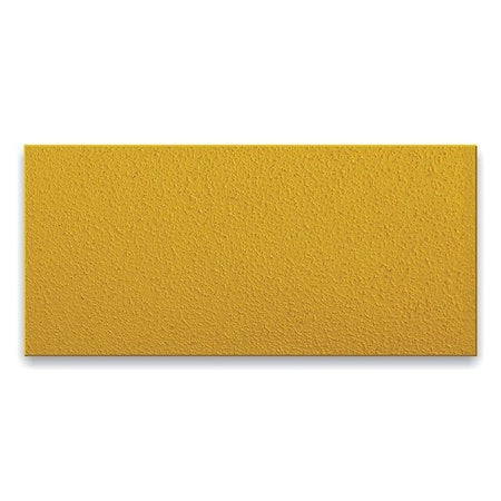 Preformed Thermoplastic Pavement Markings, Thermoplastic, 18 in Length, 3 ft Width, Yellow